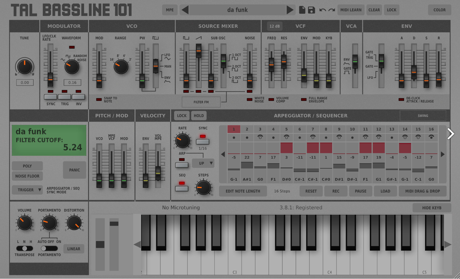 TAL-Togu Audio line TAL-BassLine-101